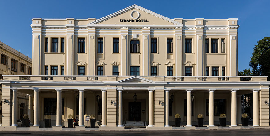 The Strand, Yangon in Myanmar